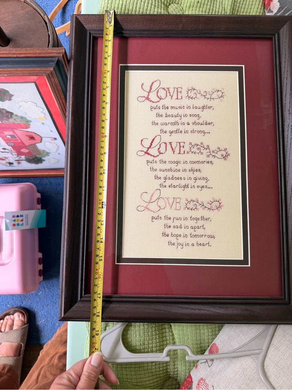 N/A elegant framed